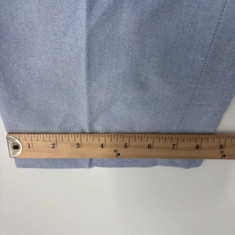 Polo Ralph Lauren Oxford Pants Mens 32x29 (Tag 33x30) Blue Preston Fit Preppy
